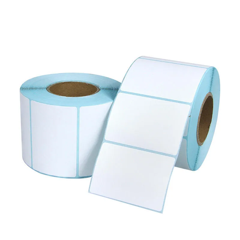 Custom Sticker Label Printing Permanent Adhesive Thermal Label Rolls