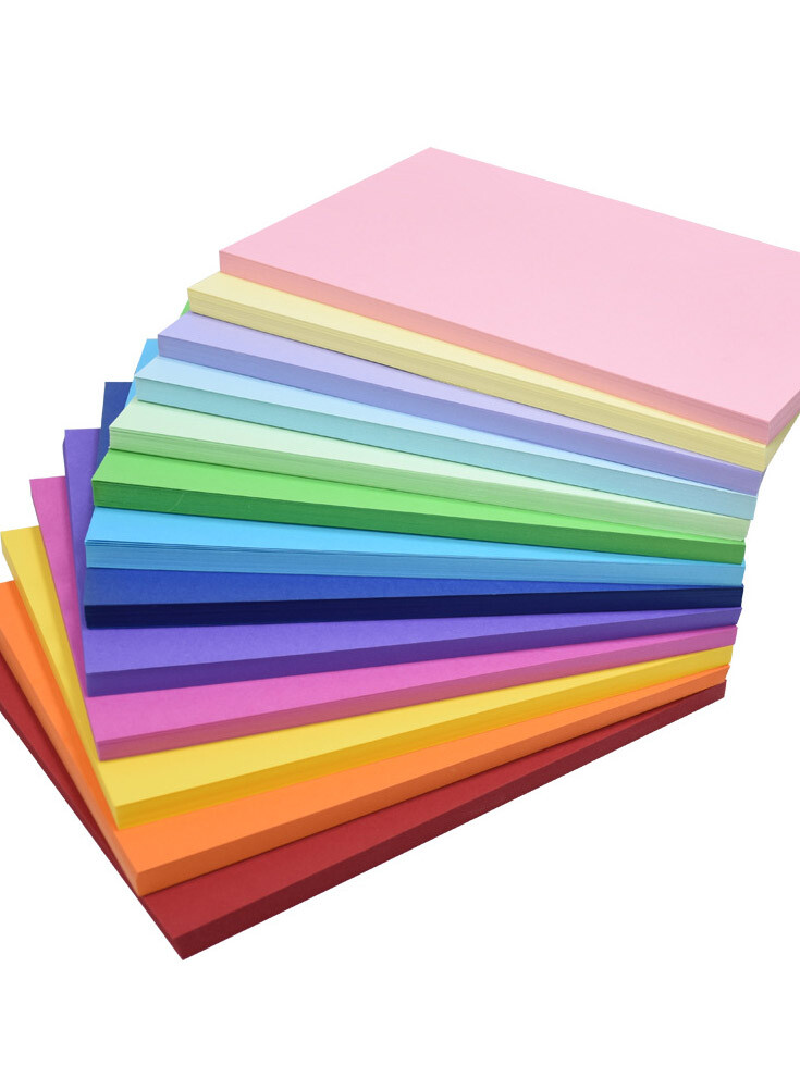 Color Paper Used for Making Handicraft