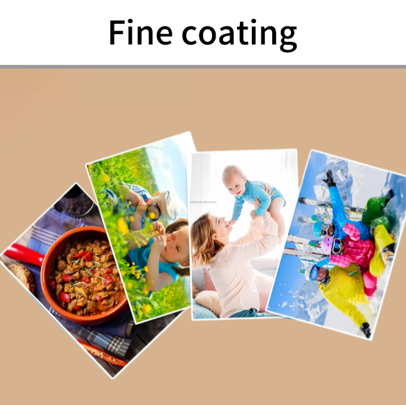 Advanced 260gsm RC gloss A4 4R digital printing inkjet photo paper professional effect