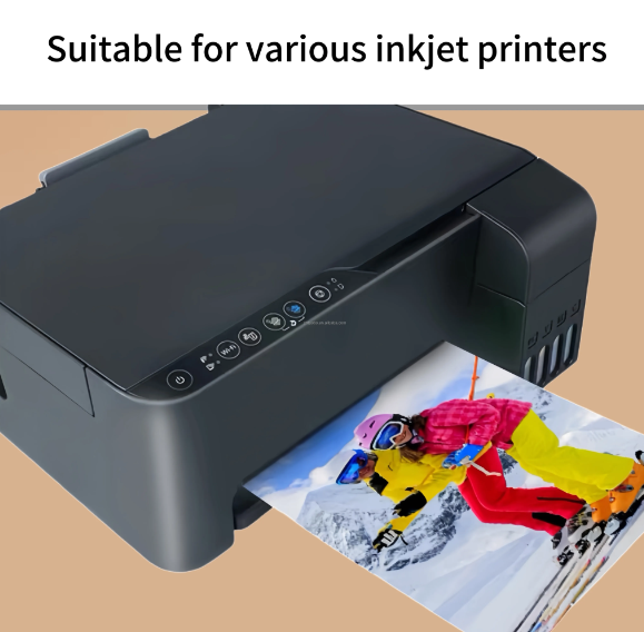 Advanced 260gsm RC gloss A4 4R digital printing inkjet photo paper professional effect
