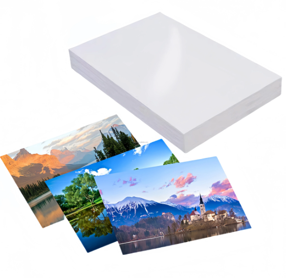 Advanced 260gsm RC gloss A4 4R digital printing inkjet photo paper professional effect