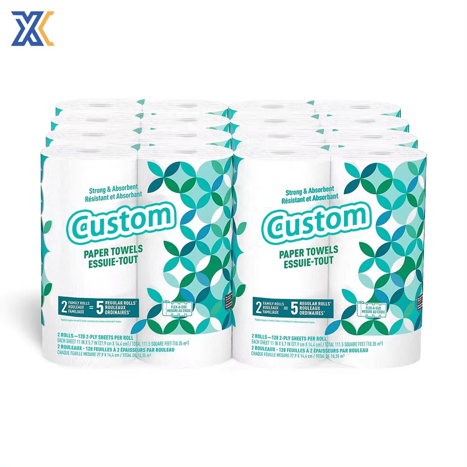 100% wood pulp Kitchen Paper