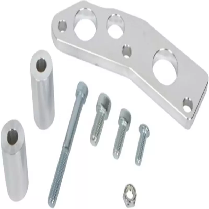 Small Block Chevy Power Steering Bracket Pulley Aluminum SBC LWP 350