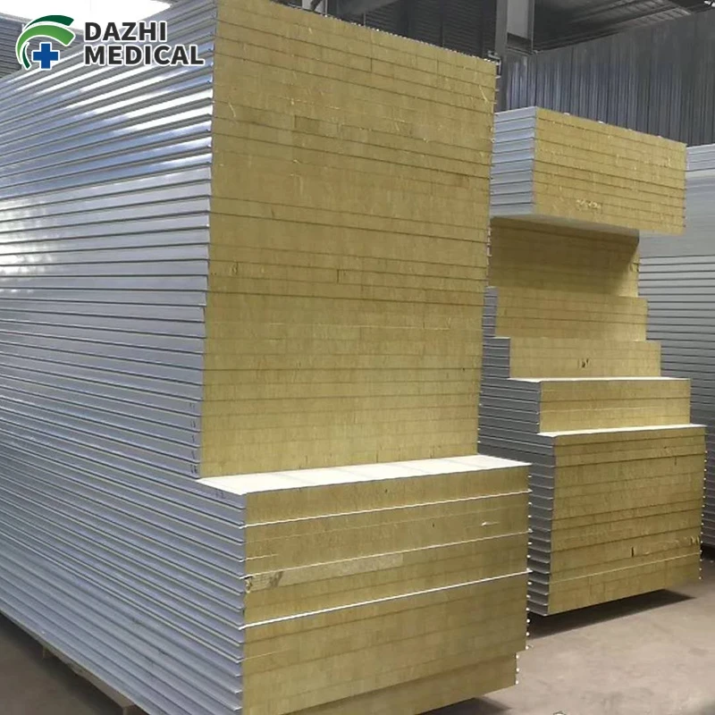Best Price EPS Sandwich Panel Building Roof Wall Partition Easy Installation CleanRoom Purification Steel XPS Foam Rock Wool