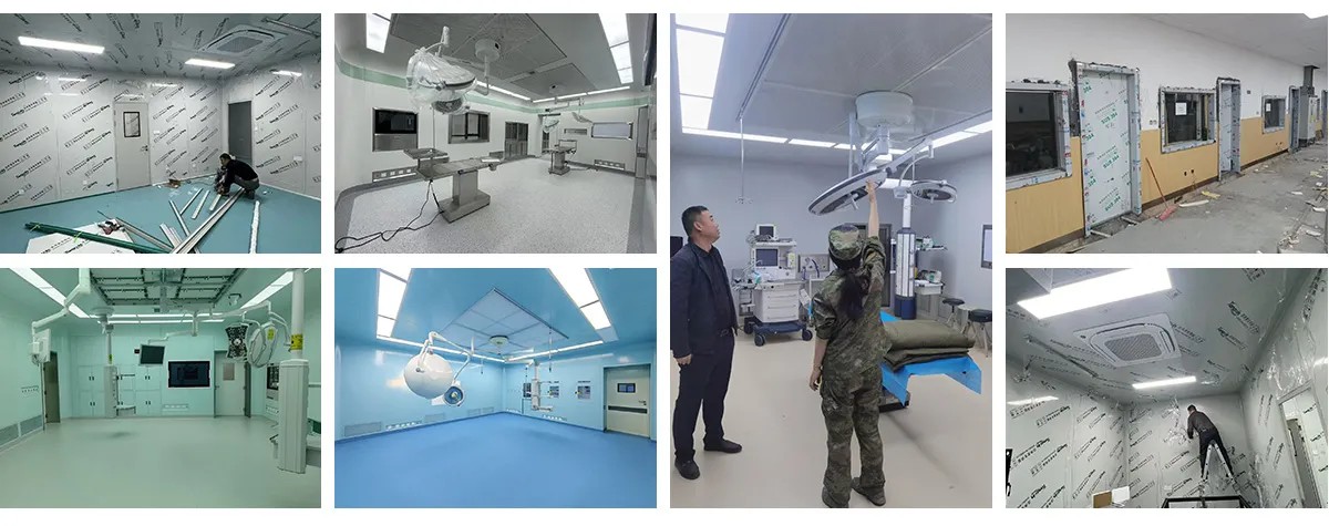 New Turnkey Project ISO 7 Hospital Clean Room Modular Operation Theatre CE Certified 1 Year Warranty