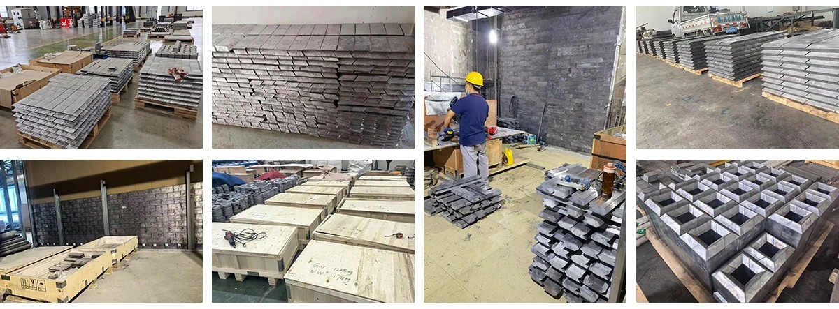 99.99% 99.994% Pure Lead Ingots Lead Bricks for Storage and Transport of Radioactive Materials