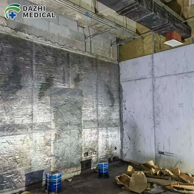 Our factory undertakes radiation protection projects and has a large stock available
