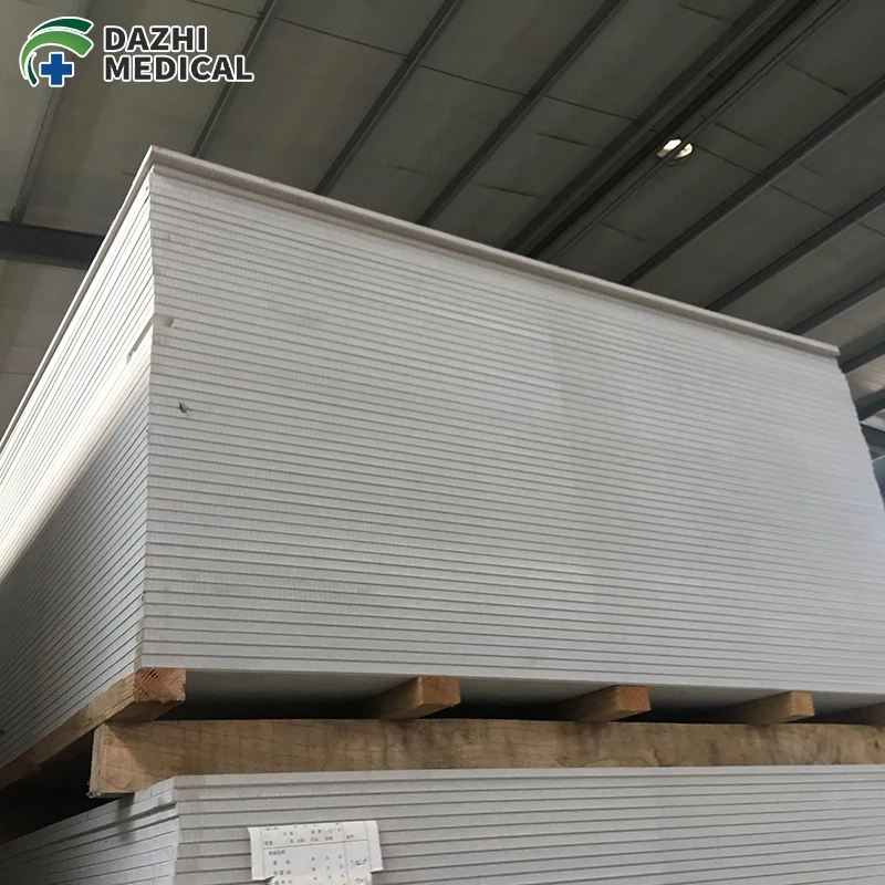 Factory Outlet Radiation Resistant 10mm 12mm 15mm Barium Sulfate Board / Lead Drywall for Buildings and Lead Covered Plate