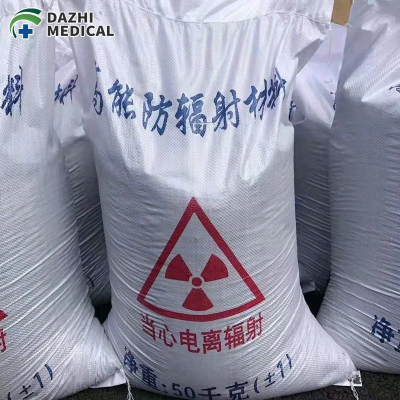 Barium sulfate sand is available for wholesale from the manufacturer. It is used for wall protection in hospital CTDR, nuclear medicine, and other radiology departments.