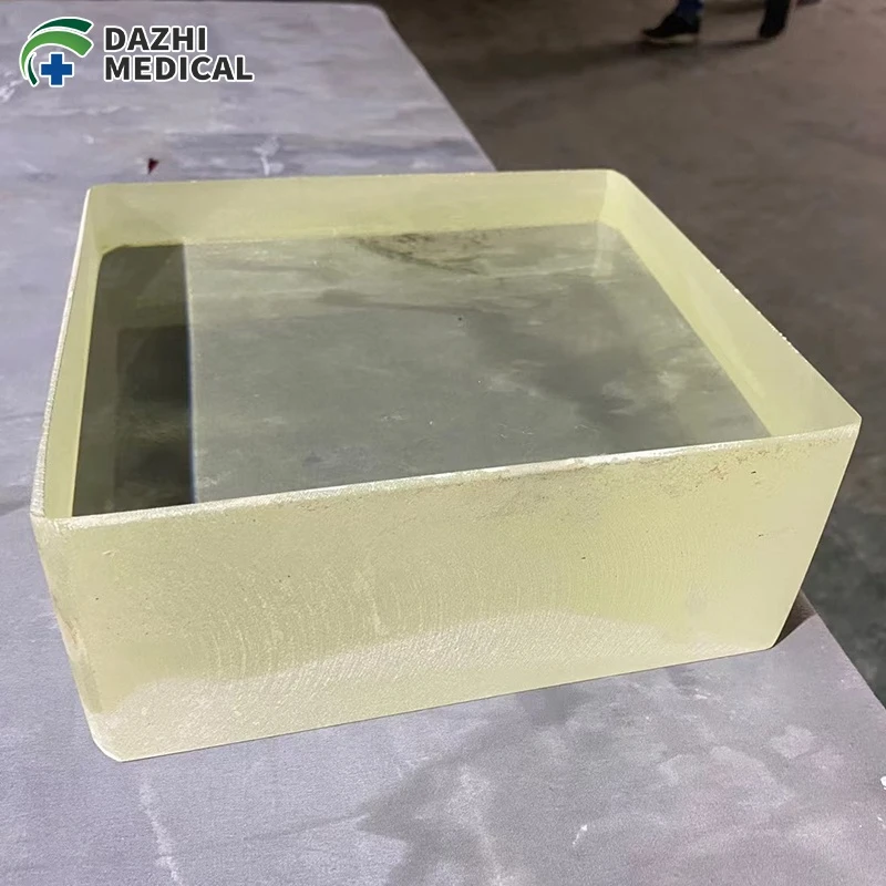 X Ray Protection Lead Glasses 8mm 10mm 12mm Radiation Shielding Lead Glass Price for X-Ray CT Room Window X Ray Lead Glass Sale