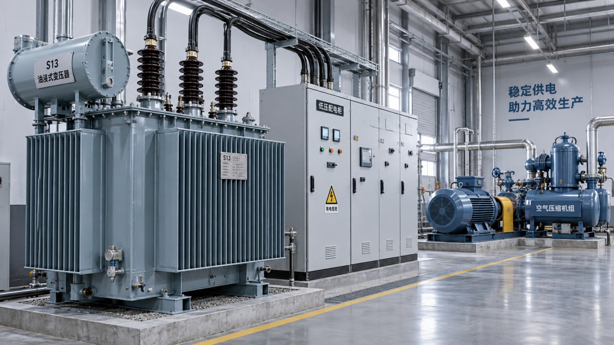 Sizing an S13 oil-immersed transformer for industrial motor starting Sizing an S13 oil-immersed transformer for industrial motor starting