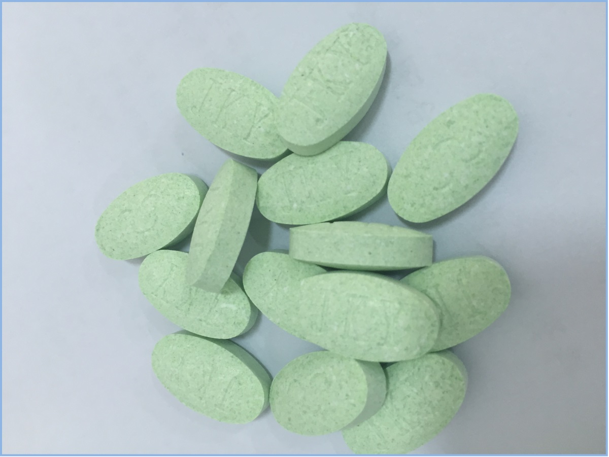 Calcium citrate chewable tablet