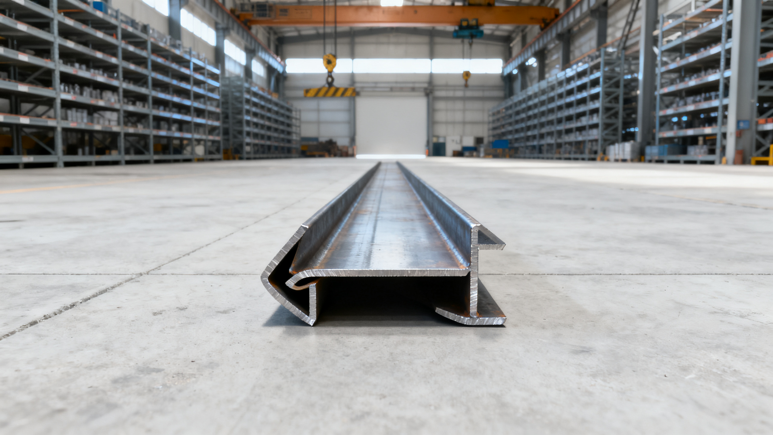 Channel 150 x 75 twists under asymmetric loads—when torsional stiffness matters more than moment