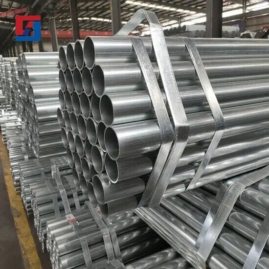 Q195 Galvanized Steel Round Pipe