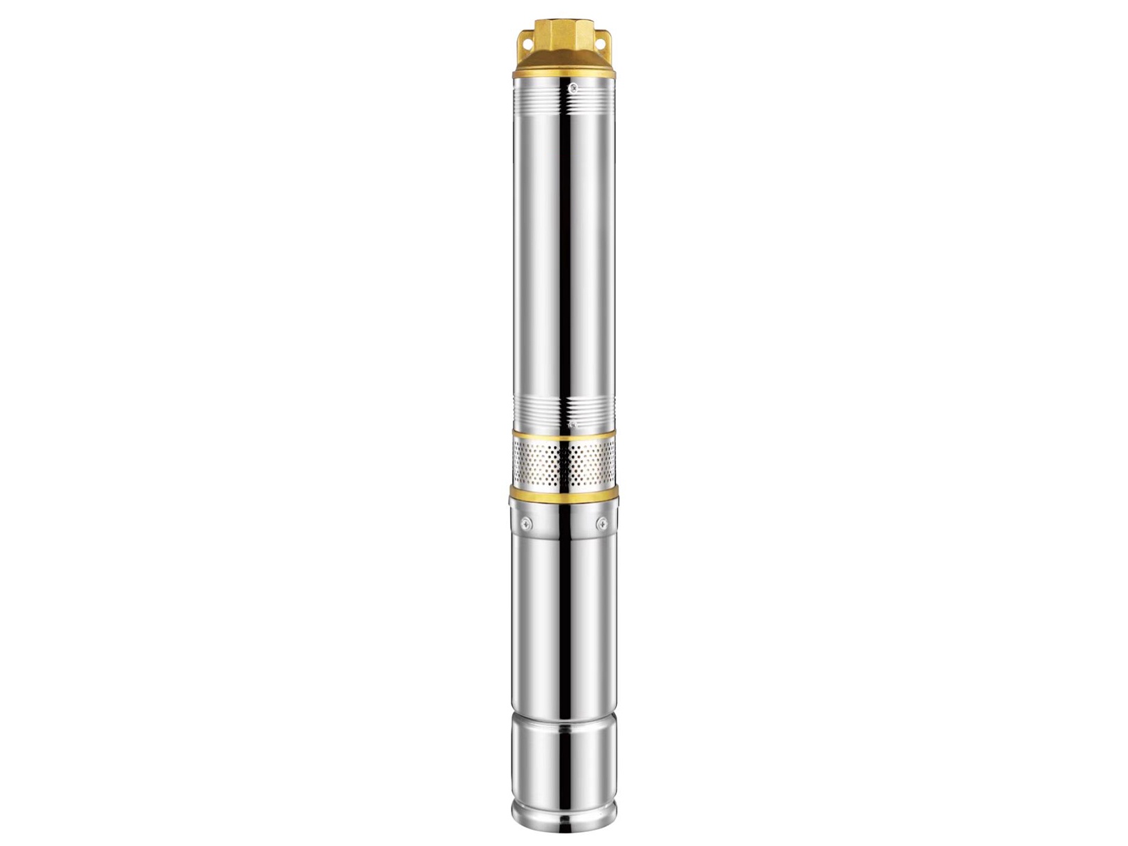 4inch SD Deep Well Solar Submersible Pumps AC DC Powered