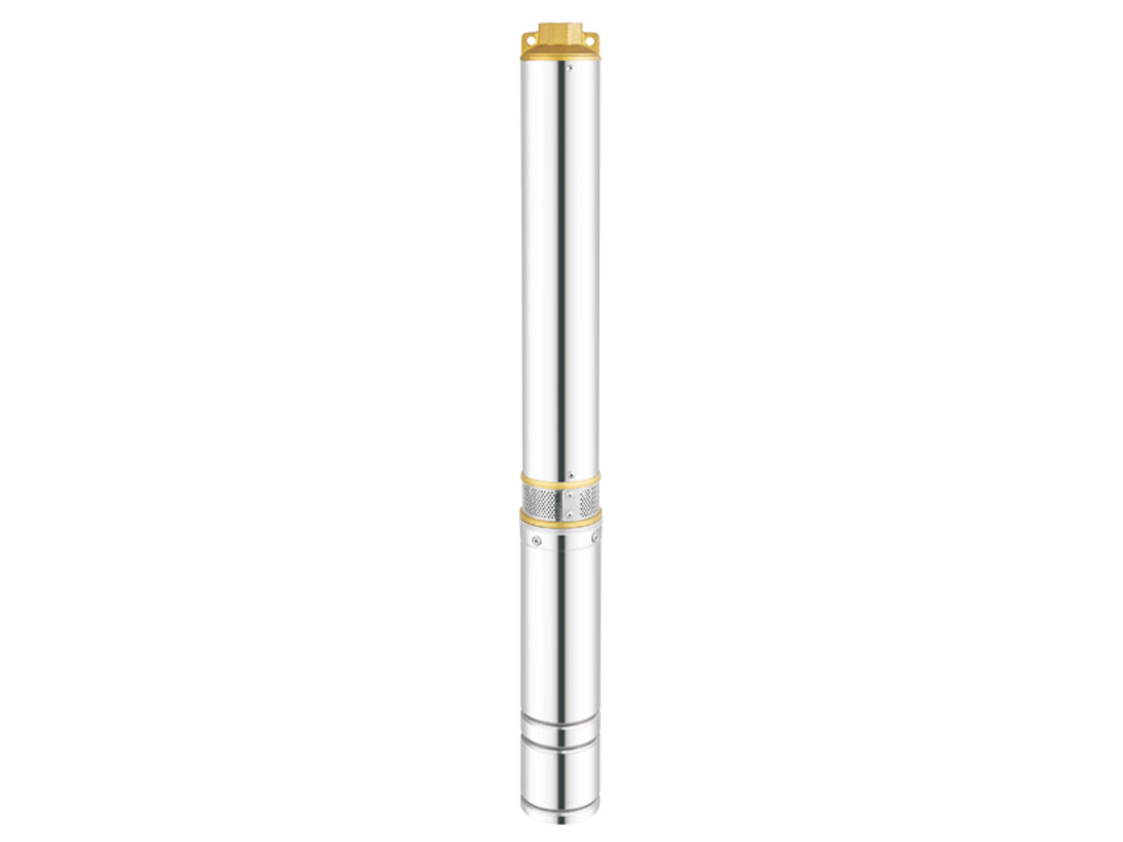 0.5-7.5HP 4Inch QJD Oil Filled Borehole Pump Rated Q 4 m3/h Height up to 400m