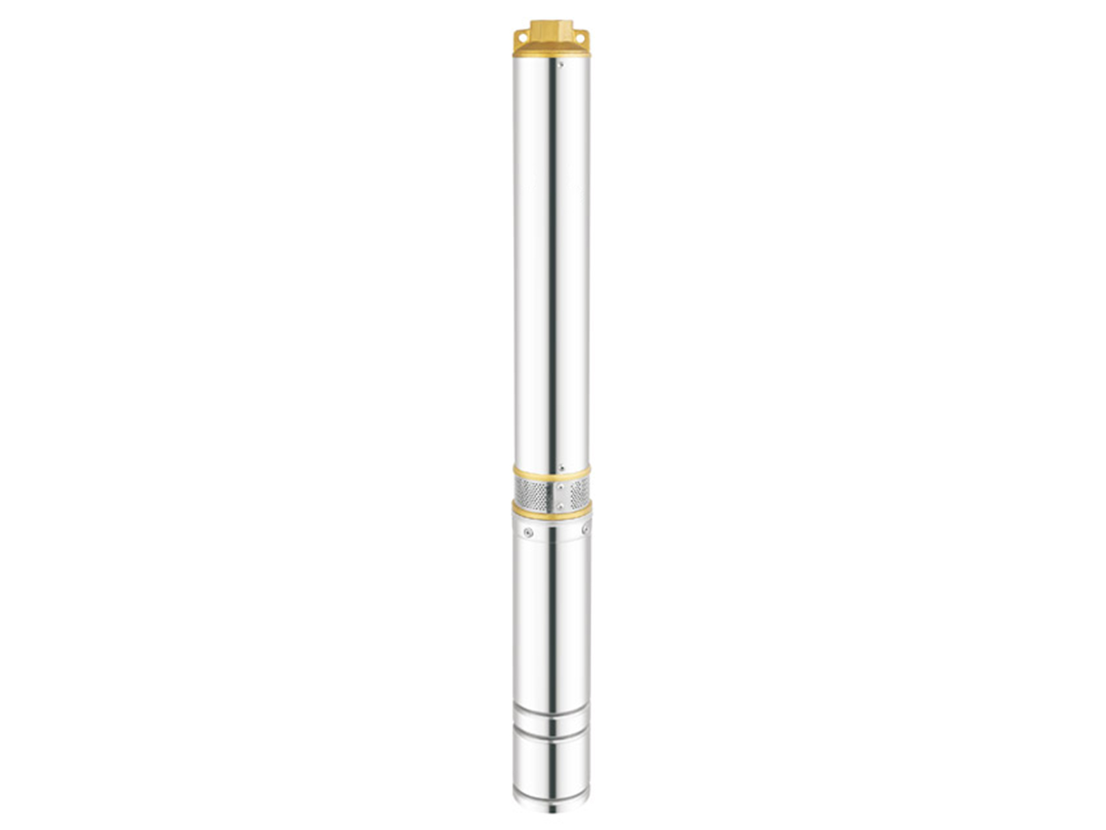 0.75-10HP 1/3PH 4 Inch Submersible Pump for Well Rated Q 6 m3/h Height up to 350m
