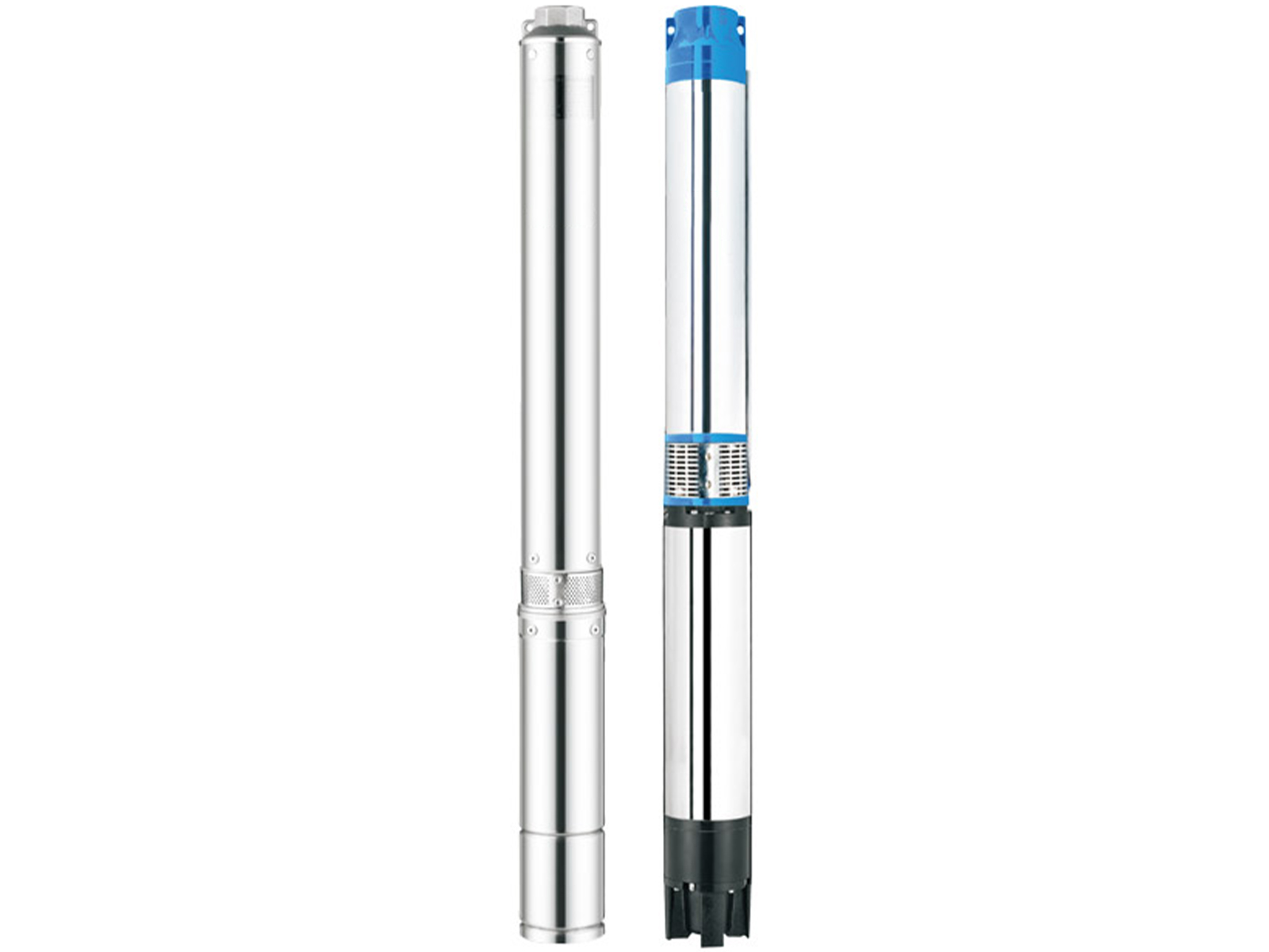 5.5-30HP 3PH Oil Filled Deep Well Pump Rated Q 30m3/h Max H 250m