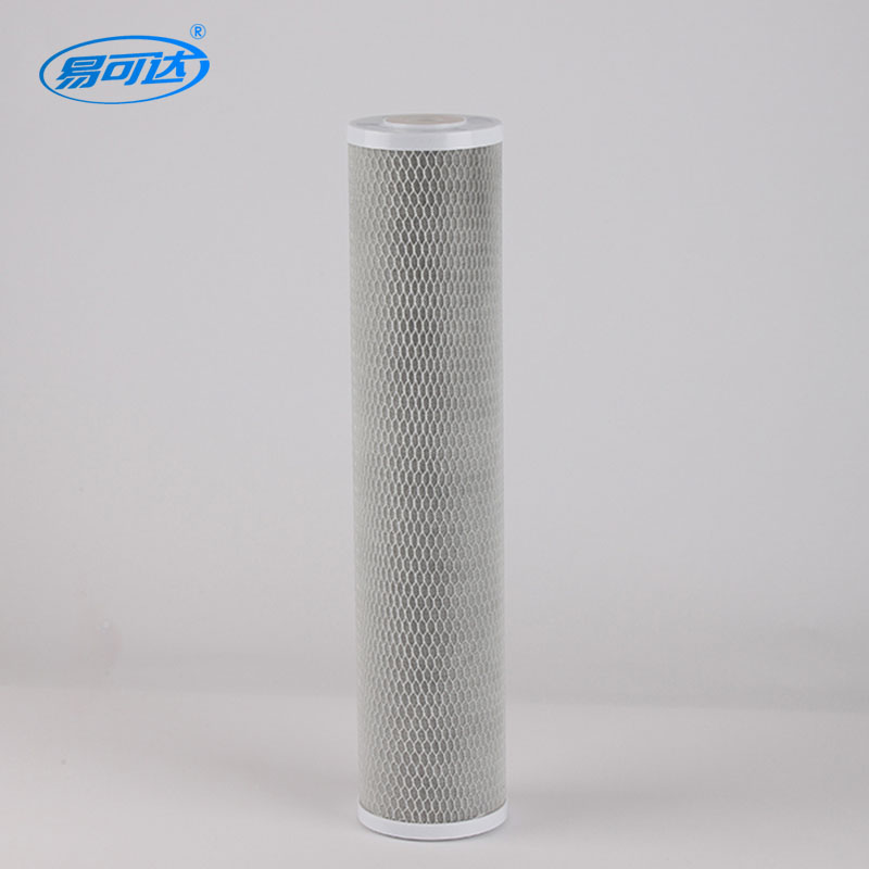 Filtre à charbon actif - CTO à charbon comprimé de 20 pouces