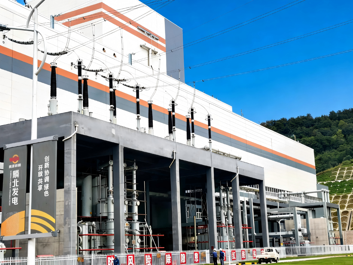 330kV GIS Bushing in Operation at Shaanxi Linyou 2×350MW Low-Calorific Value Coal-Fired Power Plant