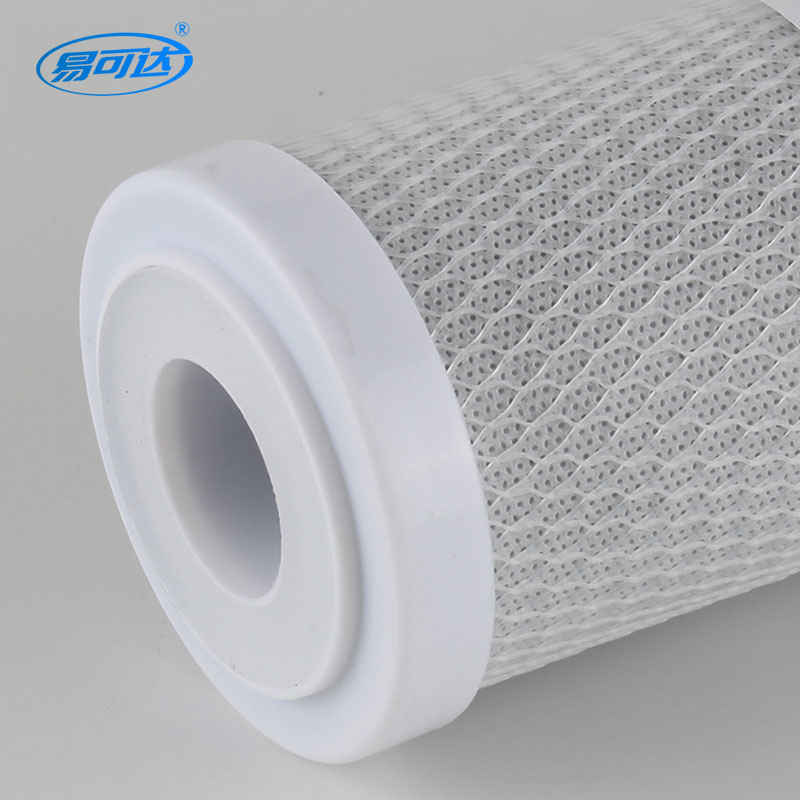 Filtro de carbono activado - CTO de carbono comprimido de 10 pulgadas