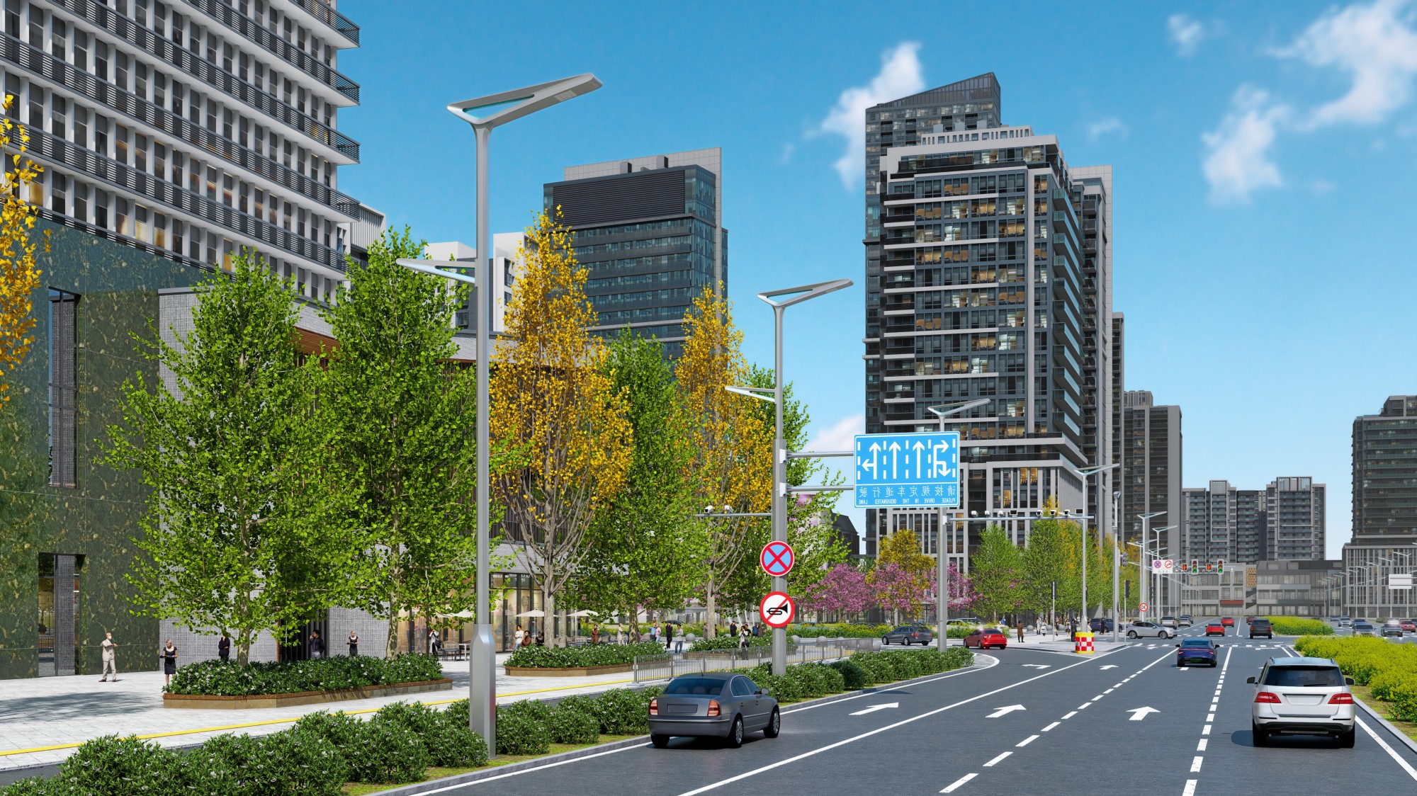 Modern Street Lighting MSL-GY for Urban Roads, Parks, and Campuses: Application Guide