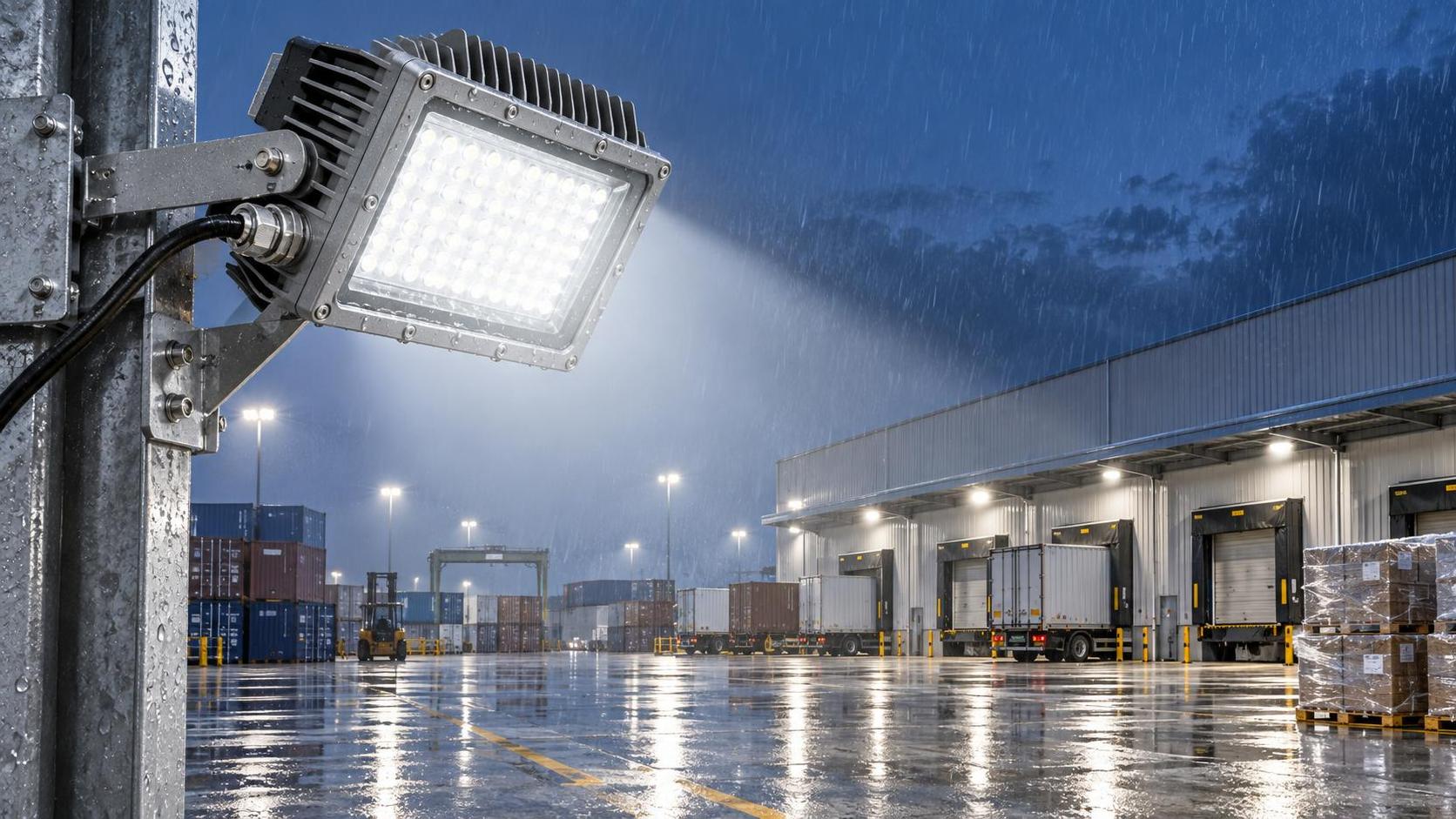 What Determines the Real Service Life of an Outdoor LED Floodlight?