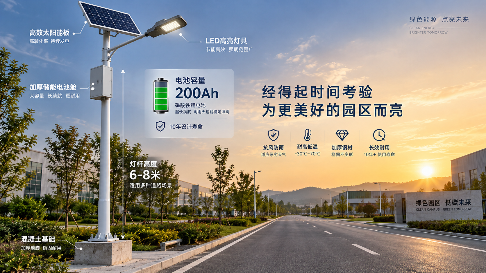 How Battery Capacity and Pole Height Change Solar Street Light Pricing