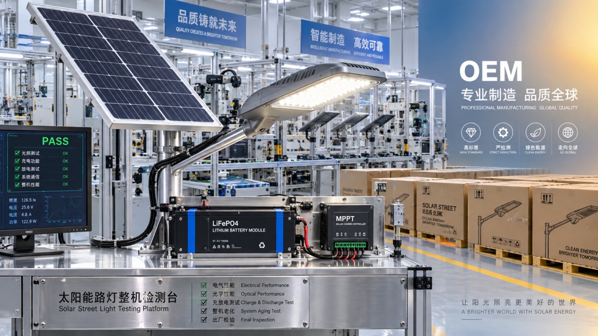 China Solar Street Light Manufacturers: OEM Capabilities That Matter China Solar Street Light Manufacturers: OEM Capabilities That Matter