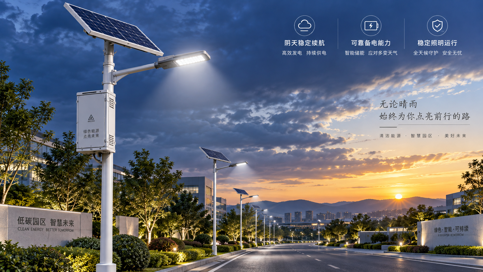 SL-004 Solar Street Lighting Runtime: Battery Sizing and Backup Days