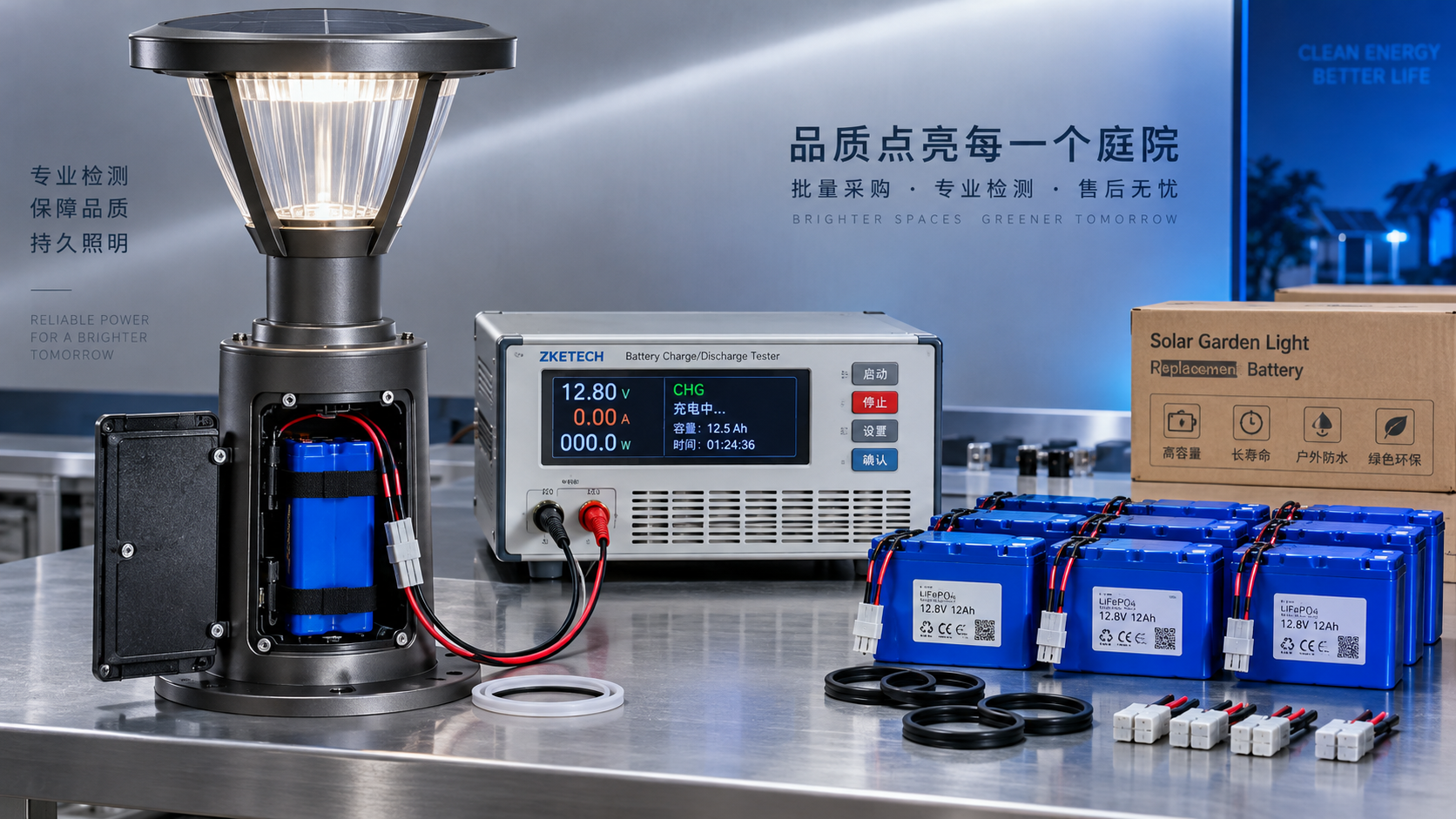 How to evaluate battery warranties for wholesale solar garden lights