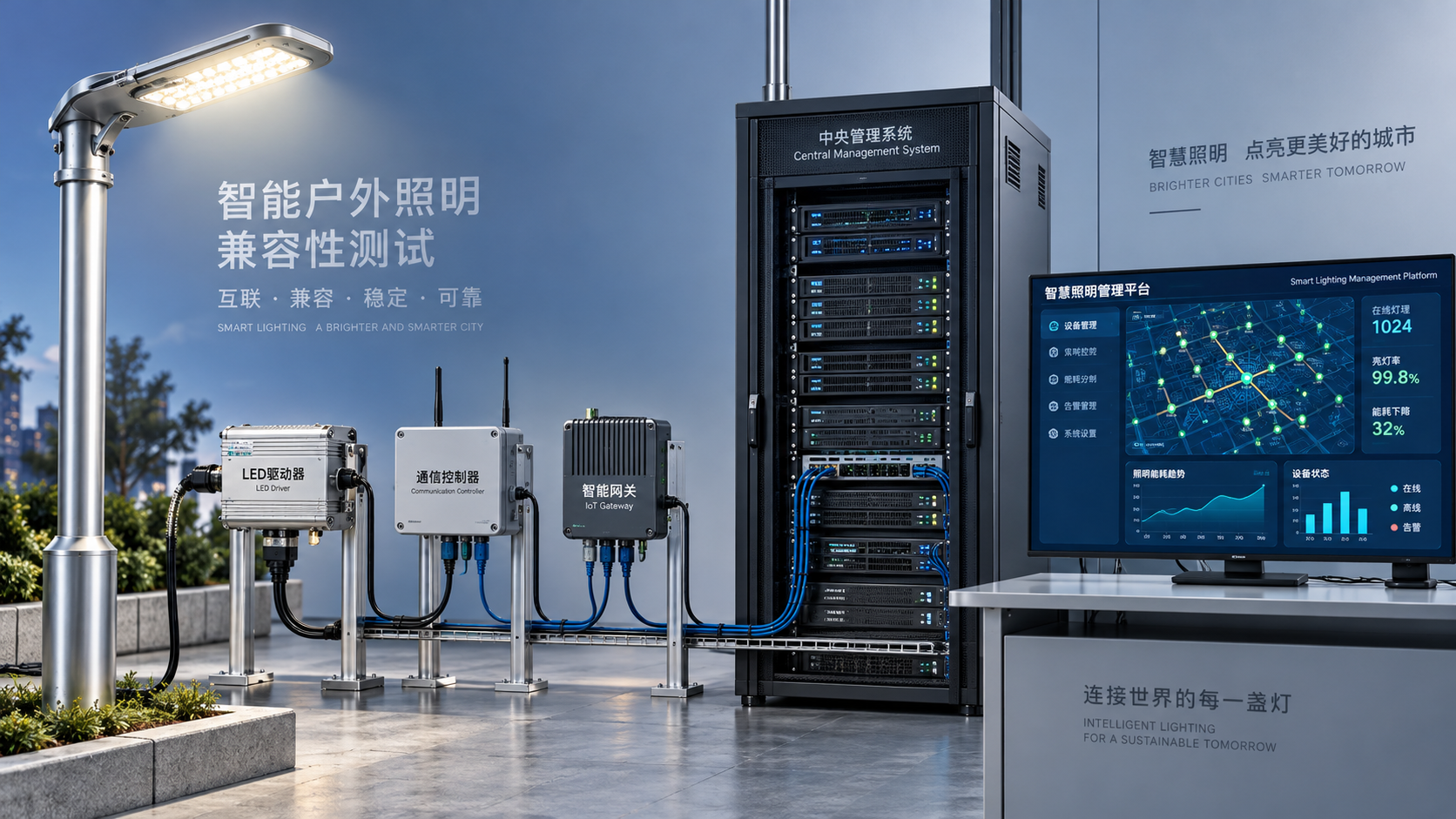 Will a smart lighting equipment supplier support your existing CMS?