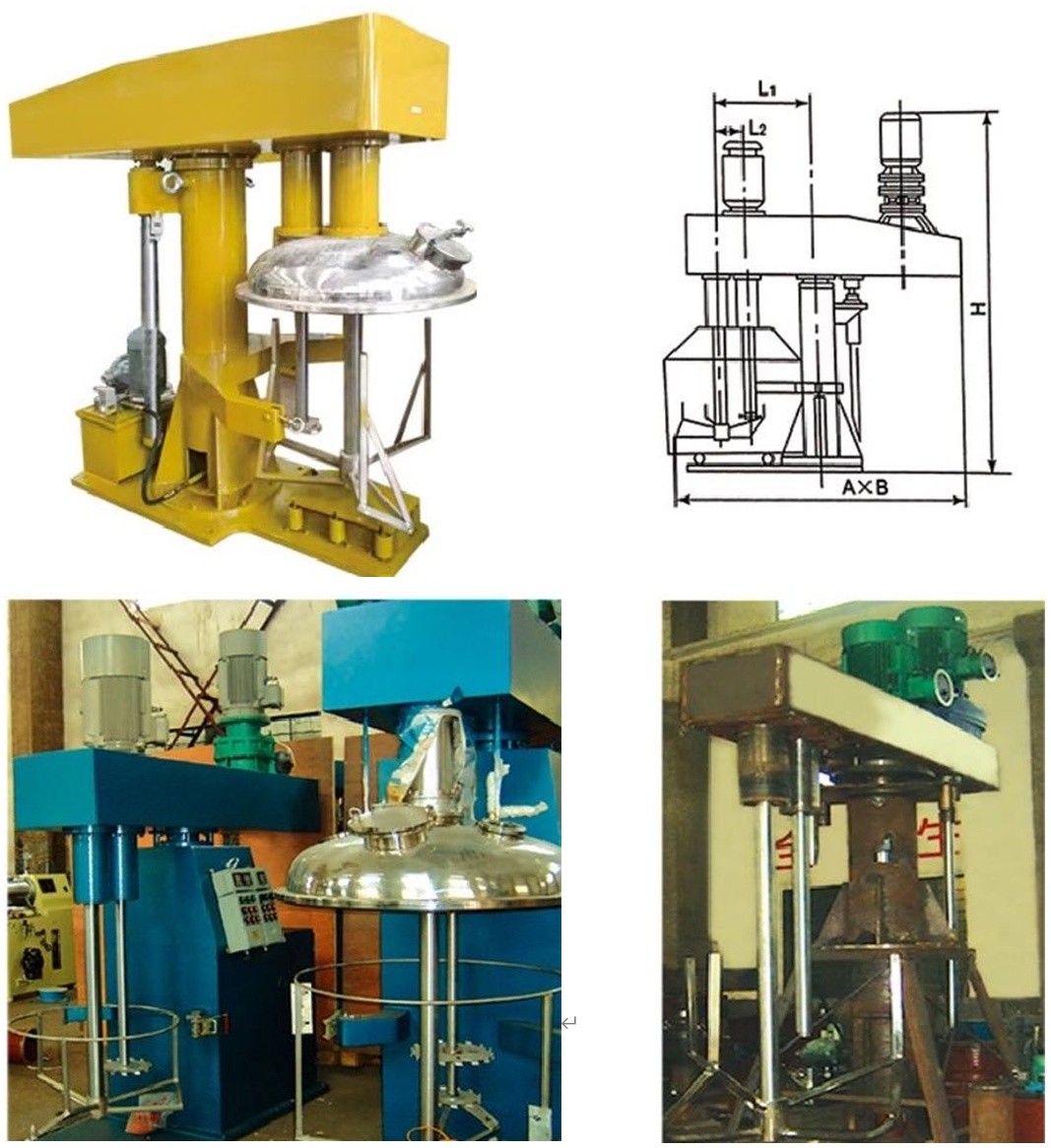 High-low Speed Dual-shaft Disperser