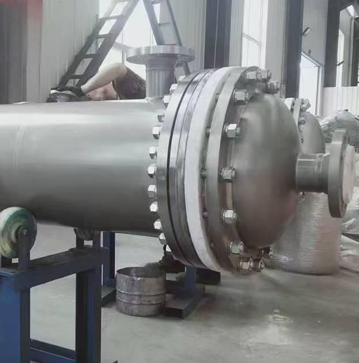 horizontal heat exchanger