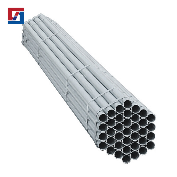 أنبوب فولاذي دائري مجلفن DX51D أنبوب فولاذي دائري مجلفن DX51D