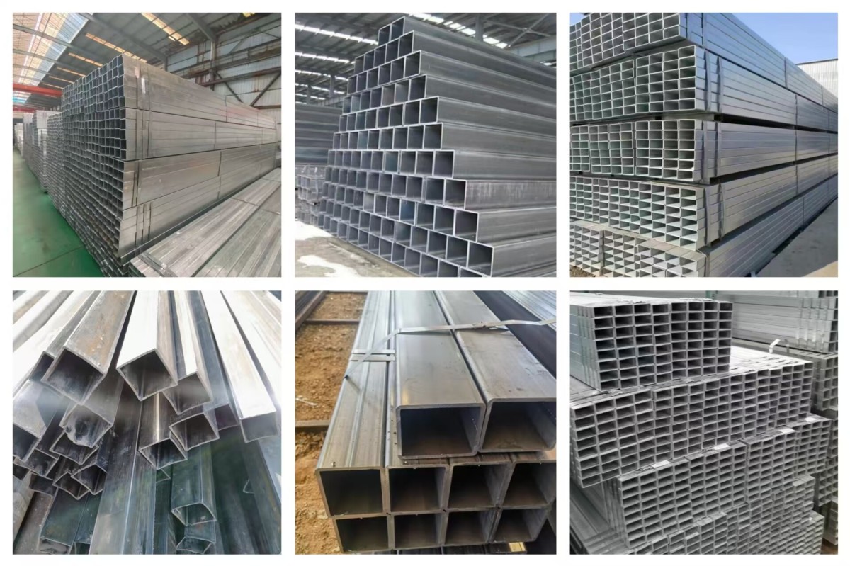 镀锌方管拼图 Galvanized Square Tube