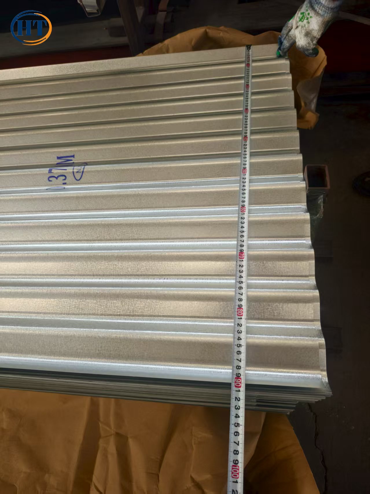 Aluminized Zinc Corrugated Sheet