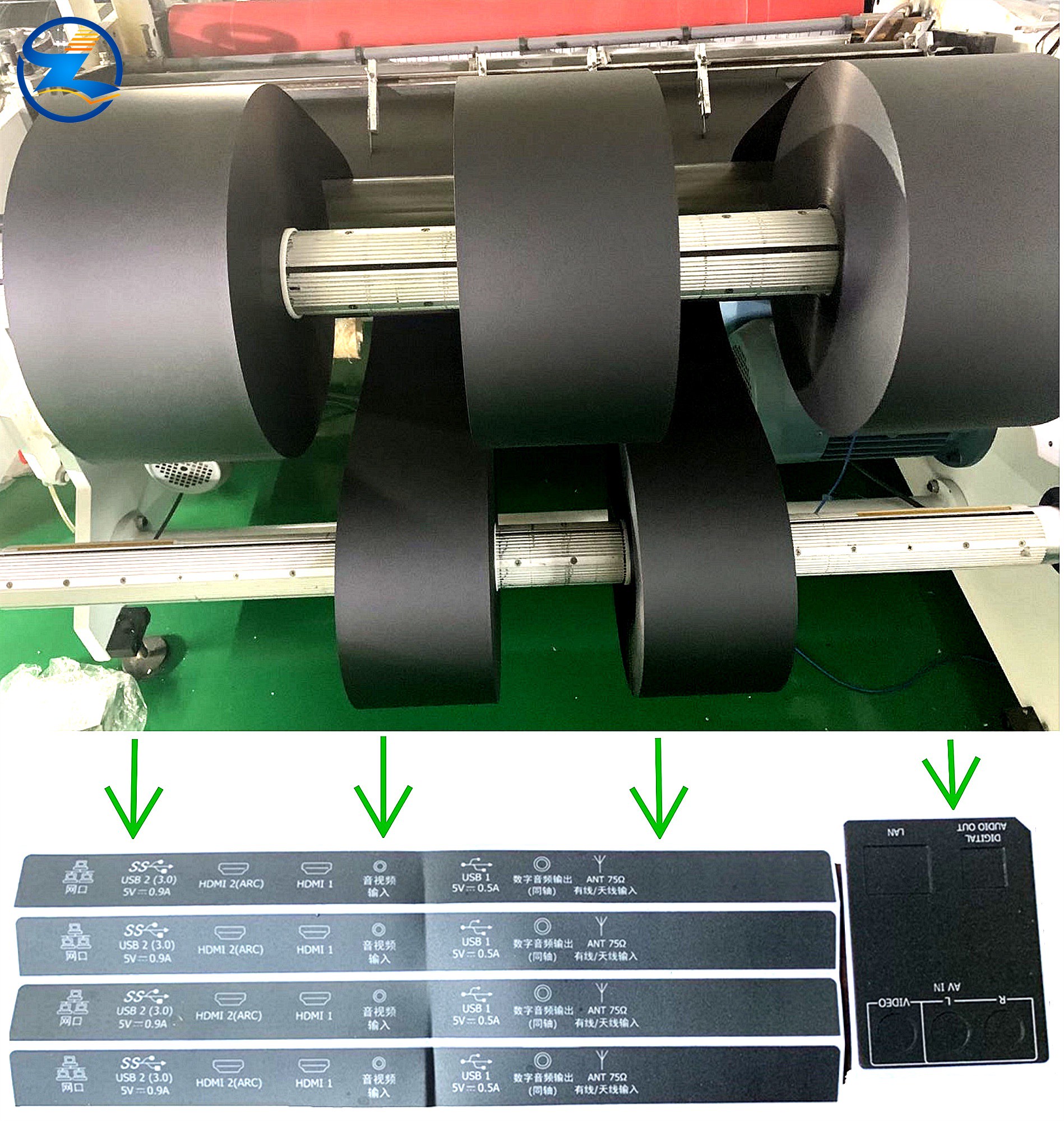 Environmental protection flame retardant fireproof PC film