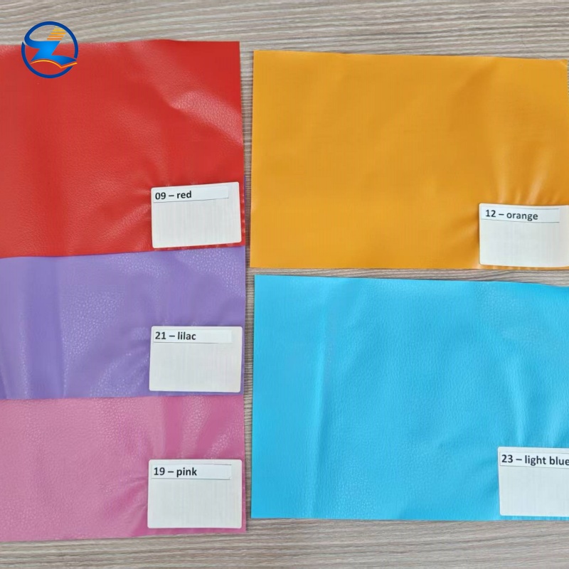 12 microns lime color soft pvc film pink blue pvc sheet