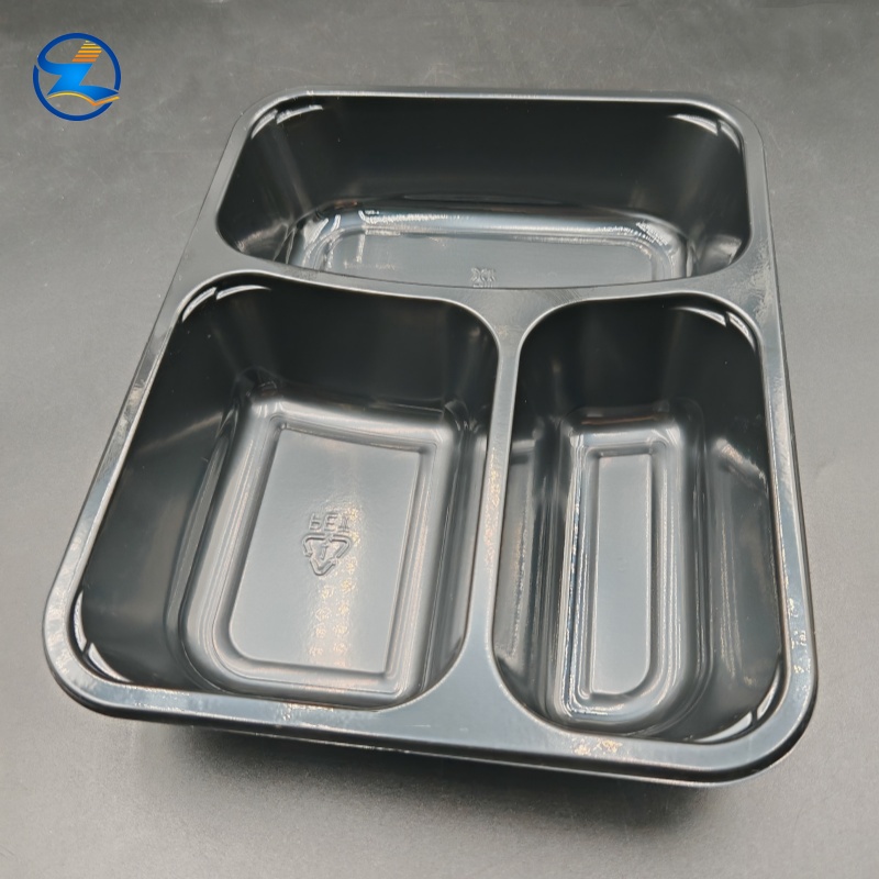 What are the advantages of using CPET trays for airline meal containers?