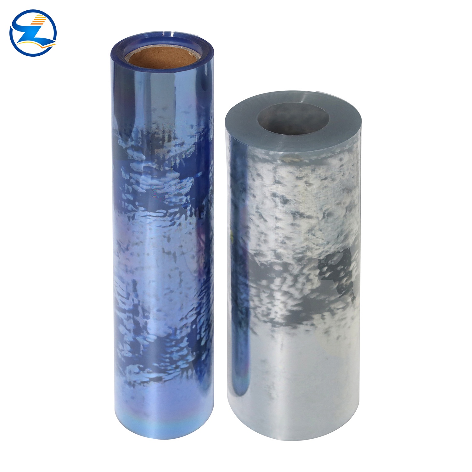 Transparent Recyclable PET jumbo roll in Production