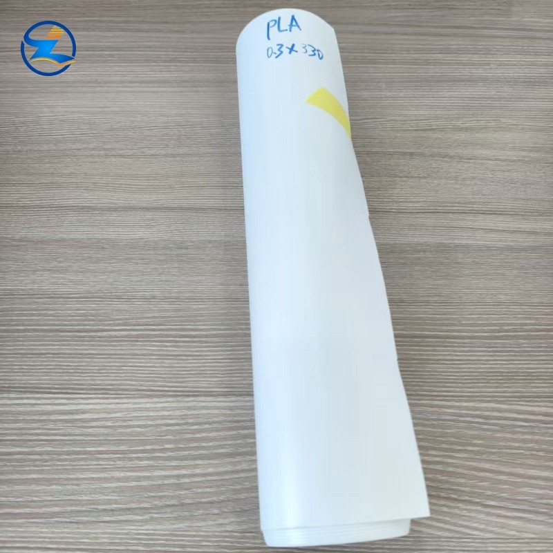 Translucent White PLA Film for Thermoforming Cup lid
