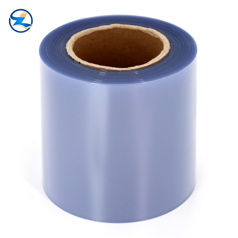 0.3mm rigid pvc color film for pharma blister light blue