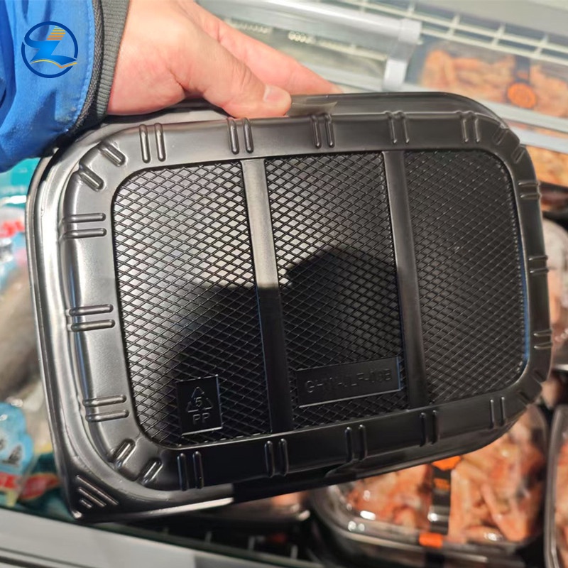 Excellent Water & Oil Resistance PP Food Tray