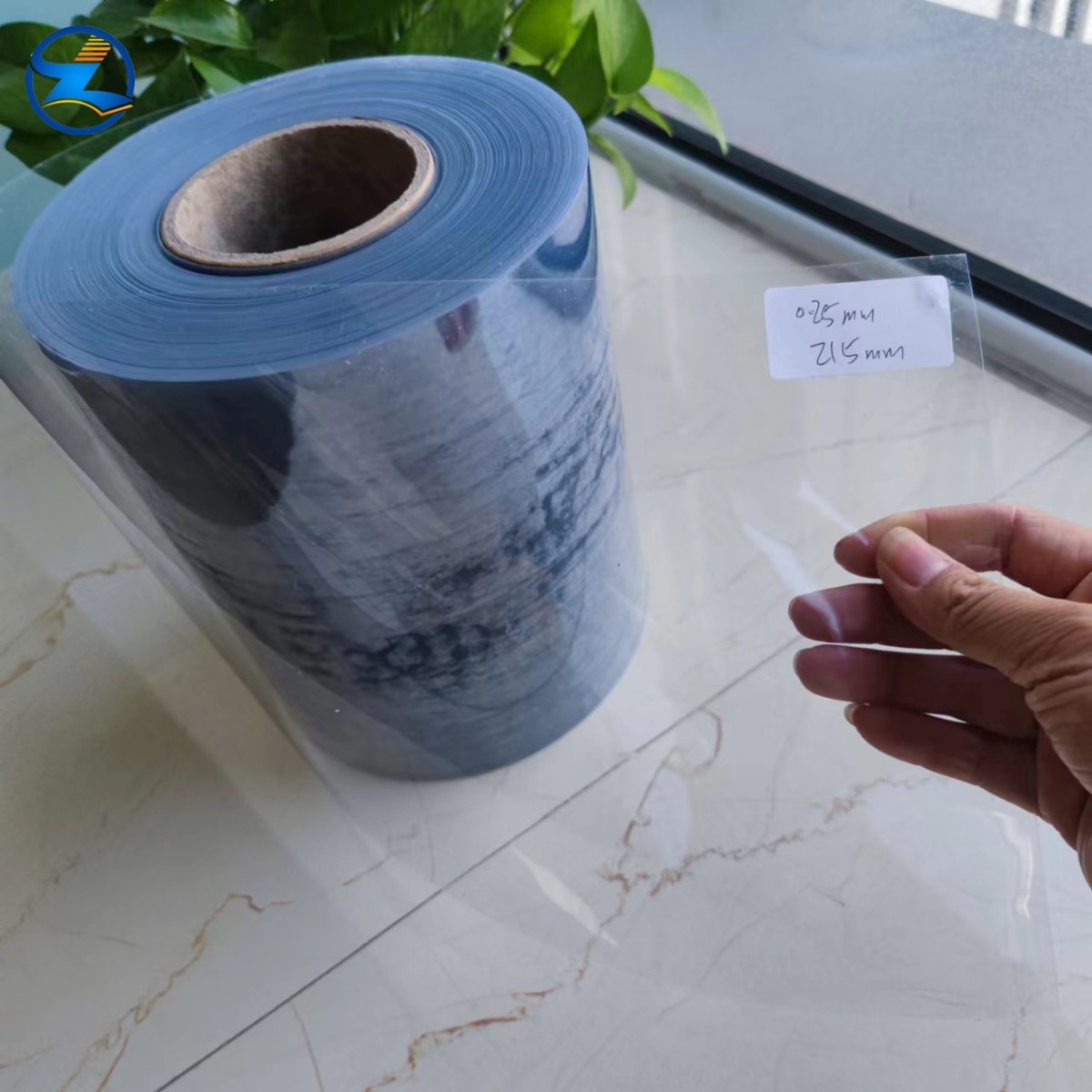 light blue transparent (2) Super Transparent Plastic PVC