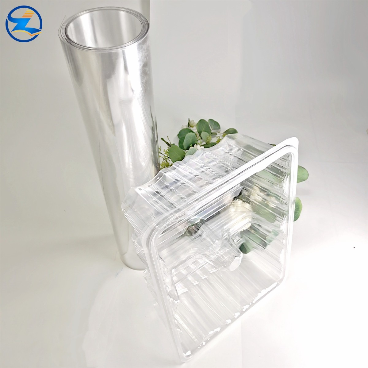 PET thermoforming plastic film for food punnet