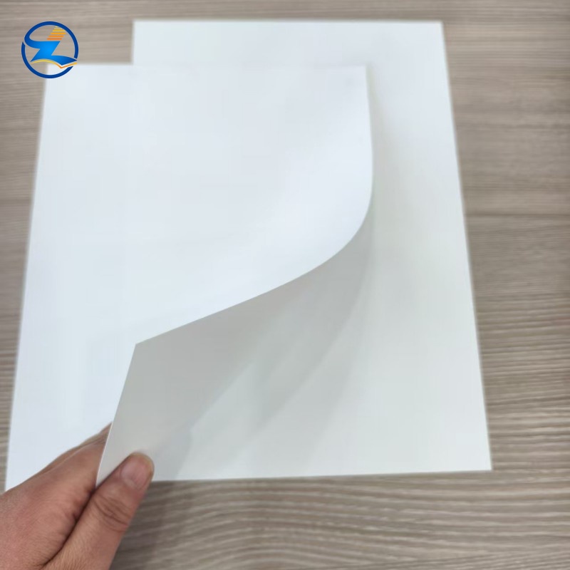 White PVC Plastic Sheet for Display Packaging