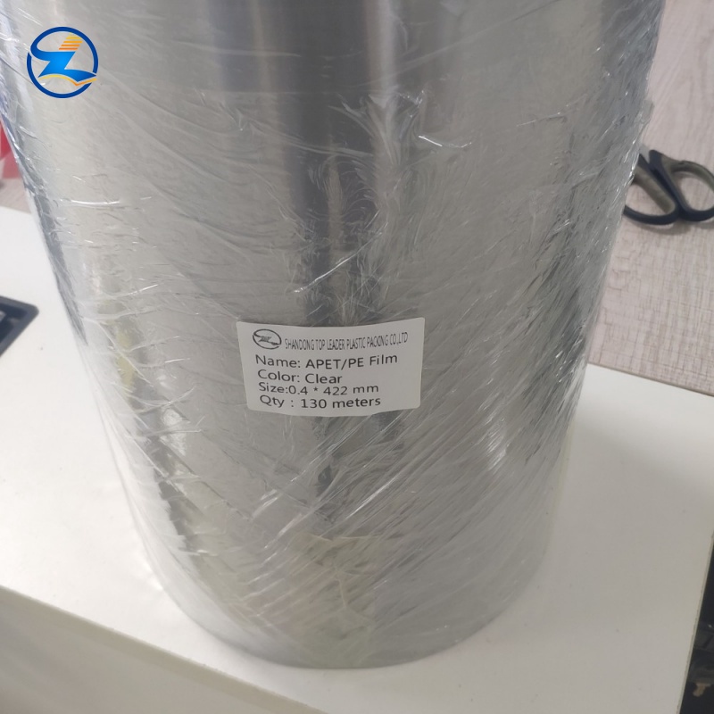 Transparent APET/PE Laminated Rigid Sheet for Thermoforming