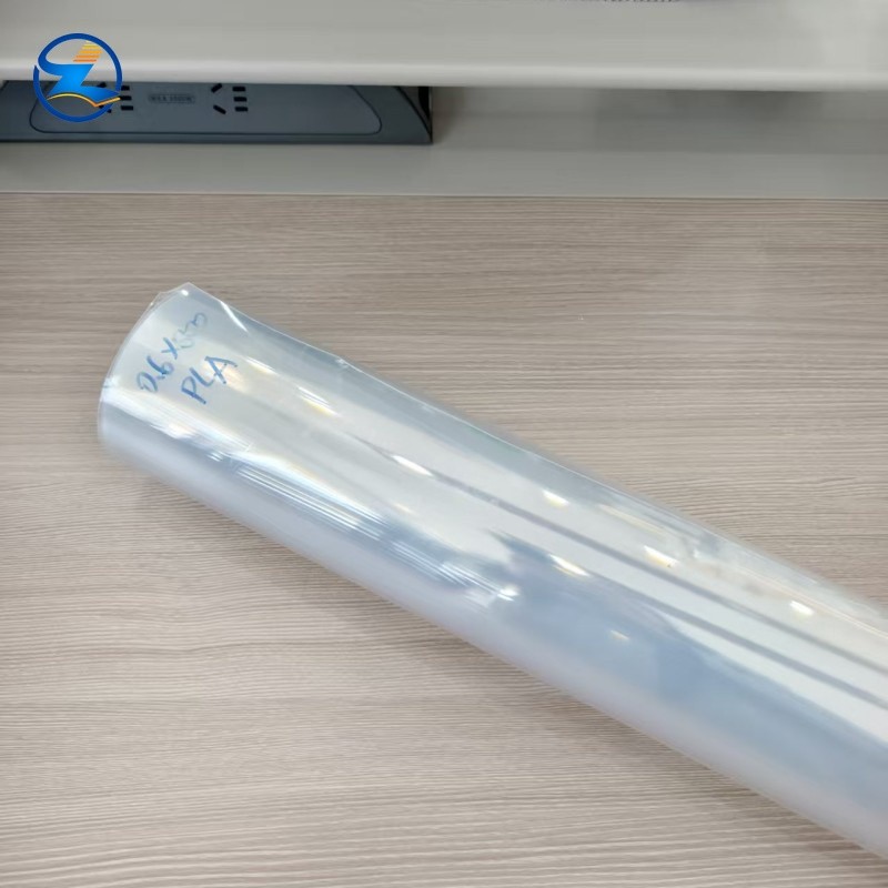 PLA Rigid Film-00003 Clear Rigid PLA Packaging Film Compostable