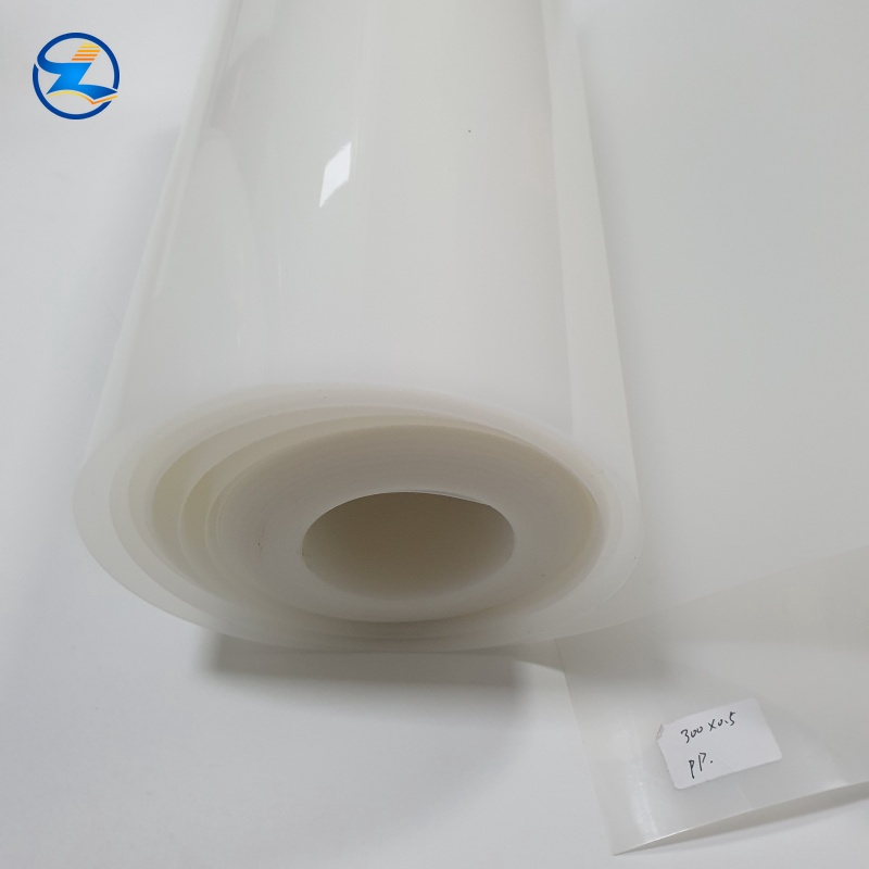 natural color PP film jumbo roll production